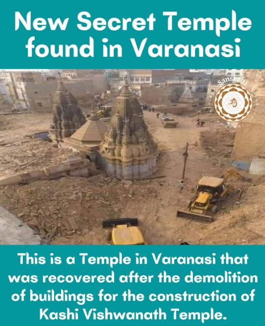 New Secret Temple Found in Varanasi-Stumbit Heritage